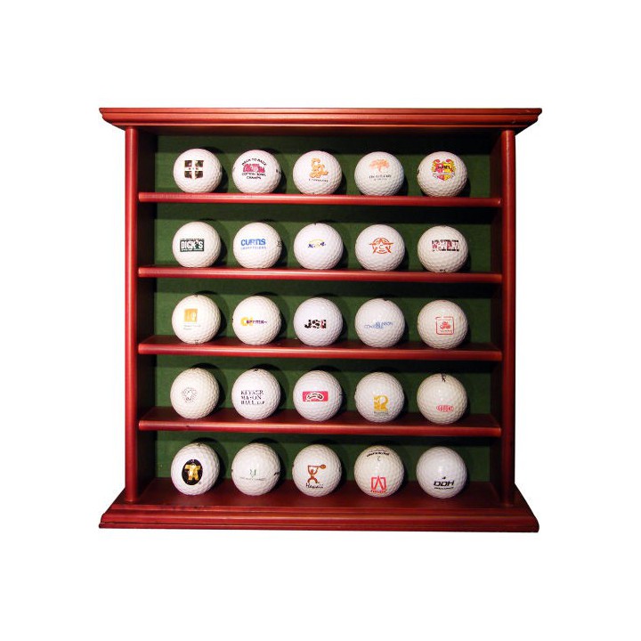 Golfball Schaukasten für 25 Golfbälle