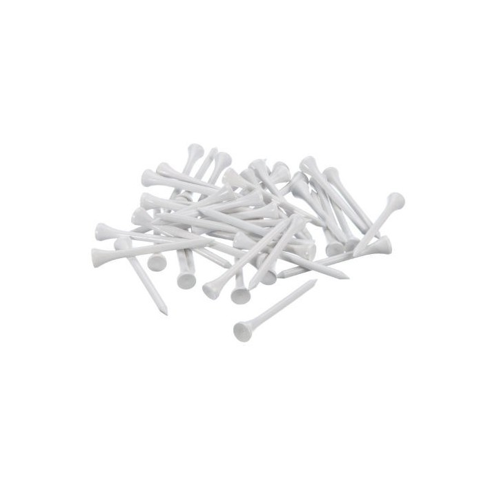 Longridge weiße Holztees 83mm 1000 Stück