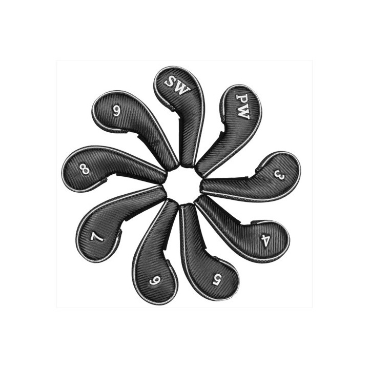 Magnetix Golf Eisen-Set Headcover Schlägerhauben