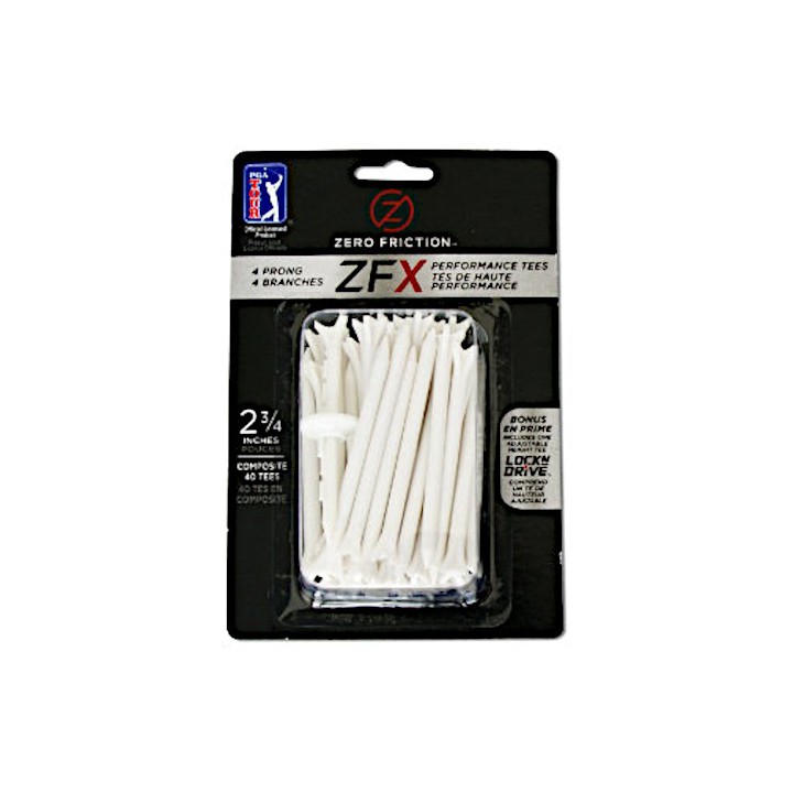 Zero Friction ZFX 4-Prong Golftee