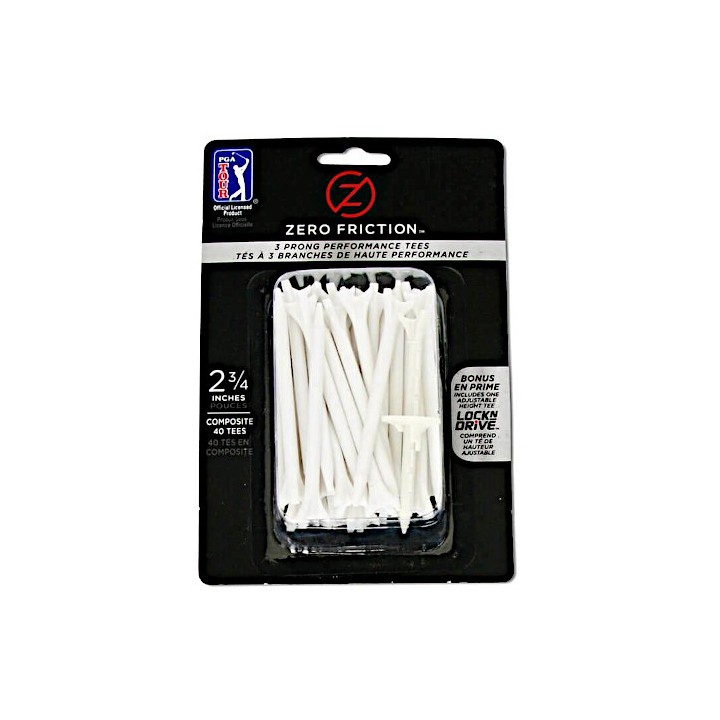 Zero Friction Performance Golf Tees