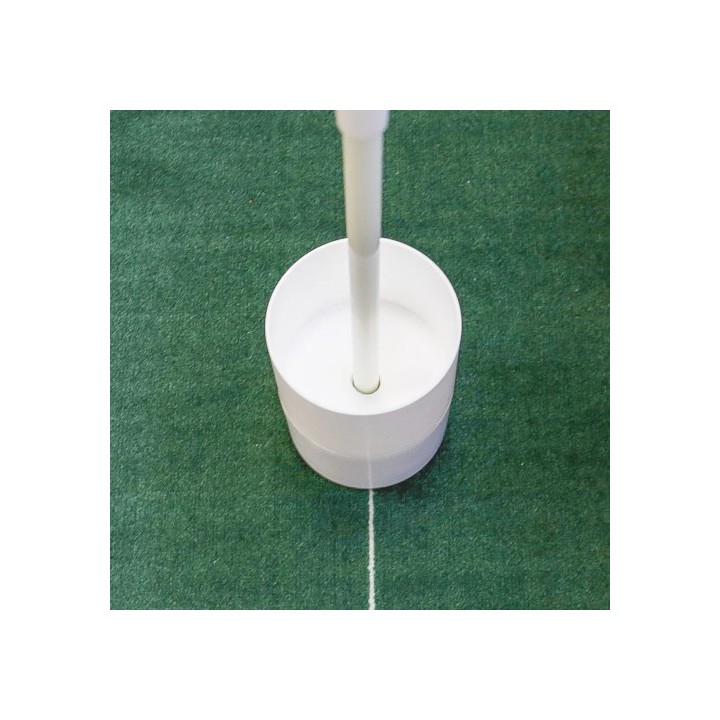 Golffahne mit Golfloch