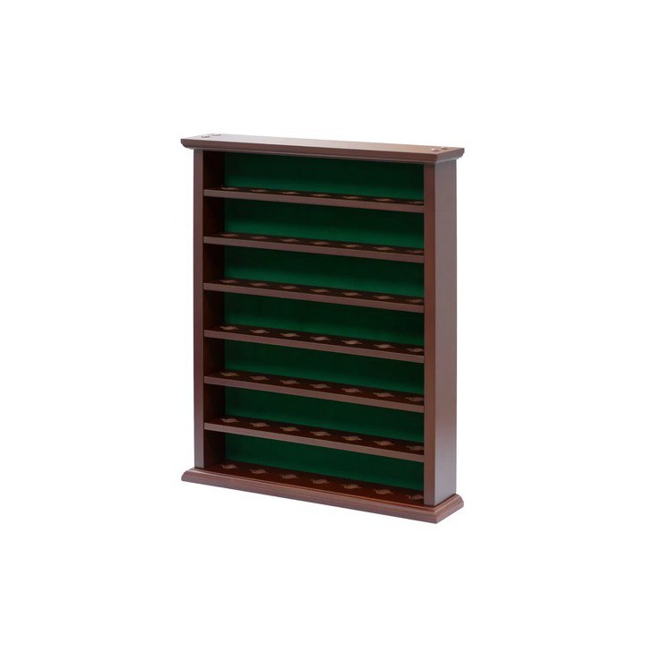 Großes Golfballregal für 49 Golfbälle