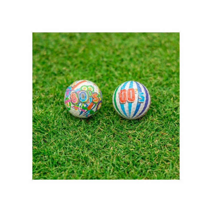 Decades Retro Golfbälle