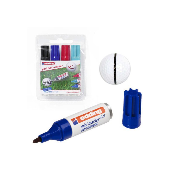 edding Golf Ball Marker 4er Set