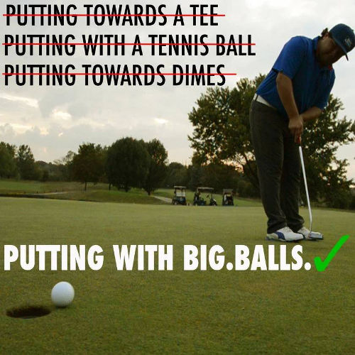 Practice Golfball