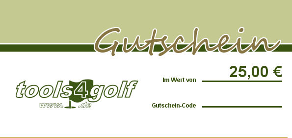 25 EUR Golf-Gutschein