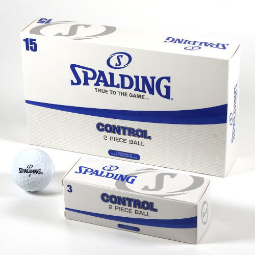 Spalding Control Golfbälle
