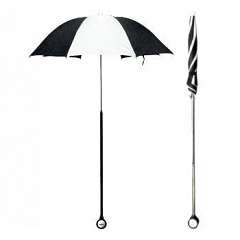 Golftaschen Regenschirm mit Ballangel