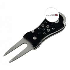 Golf Divot Tool Pitchgabel mit Ballmarker