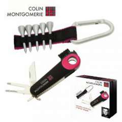 Colin Montgomerie Golf Multitool und Golftee Halter Set