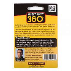 Golf AufkleberEyeLine Sweet Spot 360