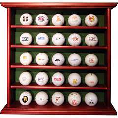 GolfballschaukastenGolfball Schaukasten für 25 Golfbälle