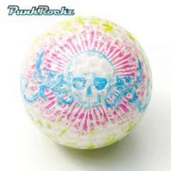 PunkRockz Aqua Skull Golfbälle