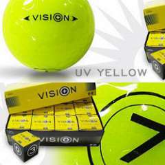 Vision UV Yellow Golfball