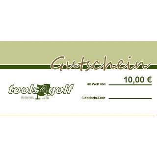 10 EUR Golf-Gutschein